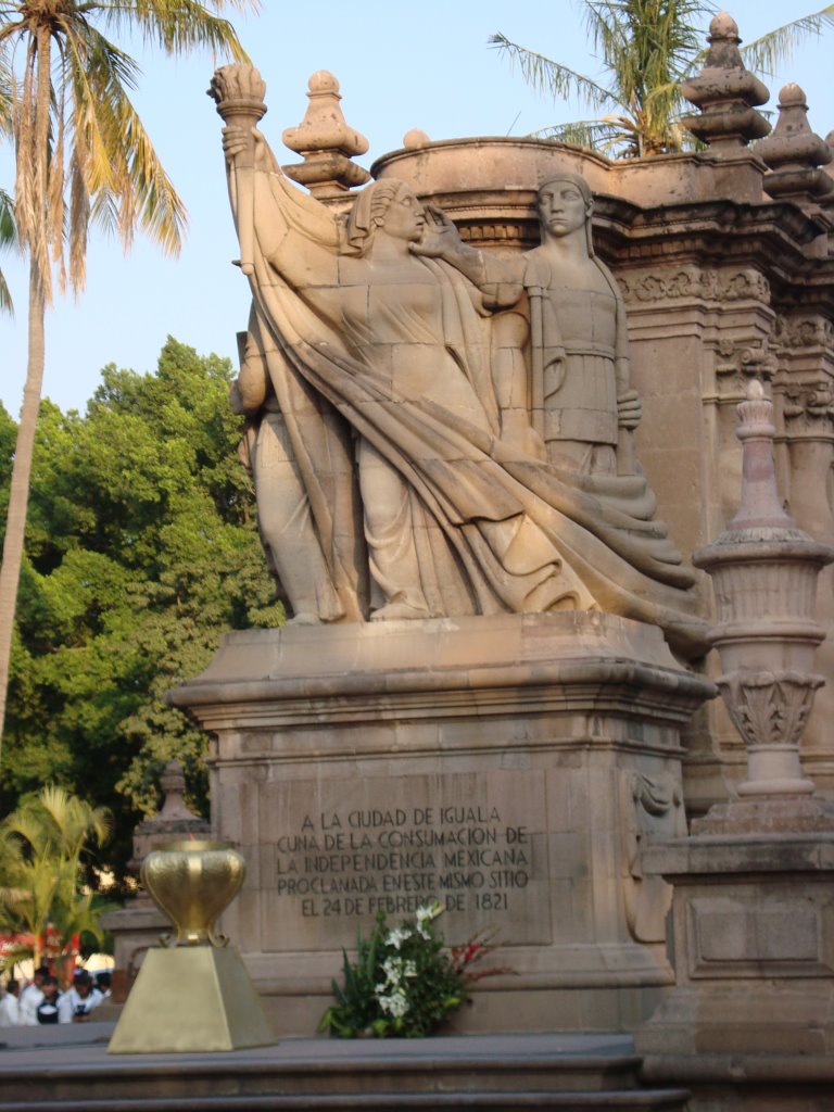 El Monumento a la Bandera, Игуала