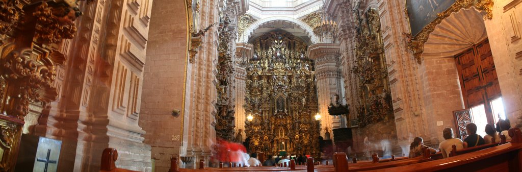 Interior Iglesia de Santa Prisca, Taxco Gro., Такско-де-Аларкон