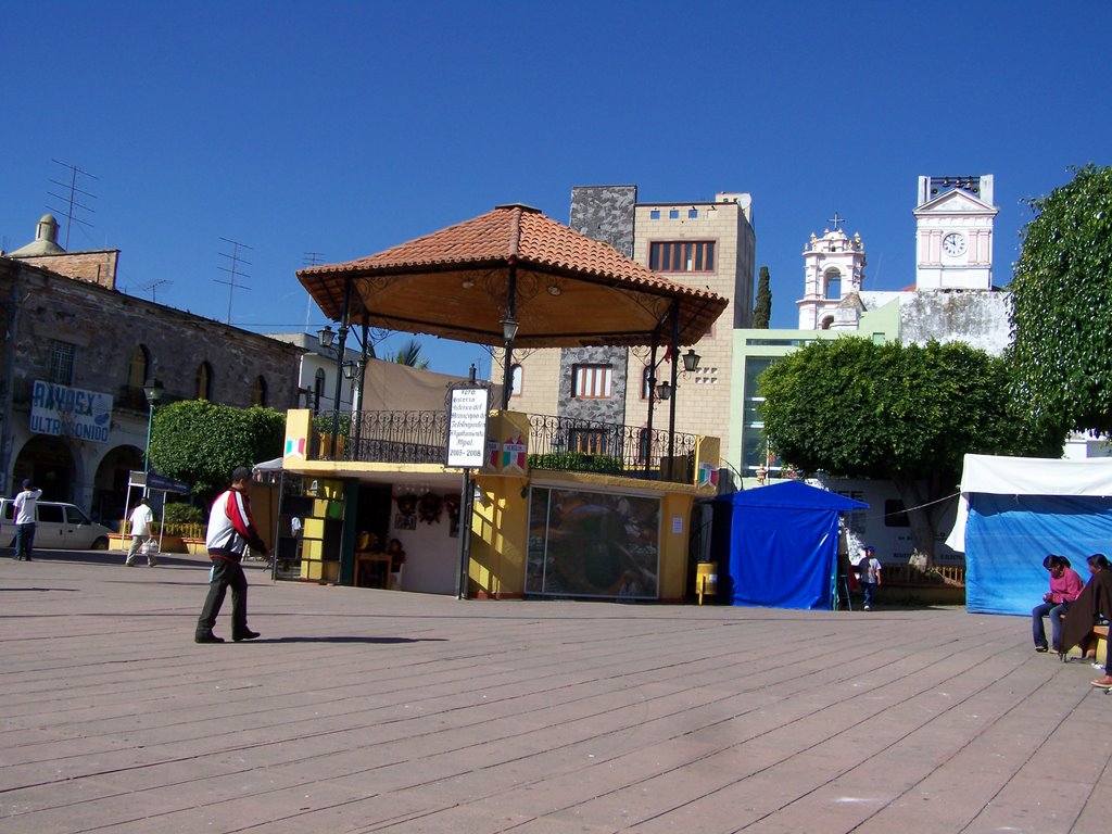 Kiosk in Zocalo, Телолоапан