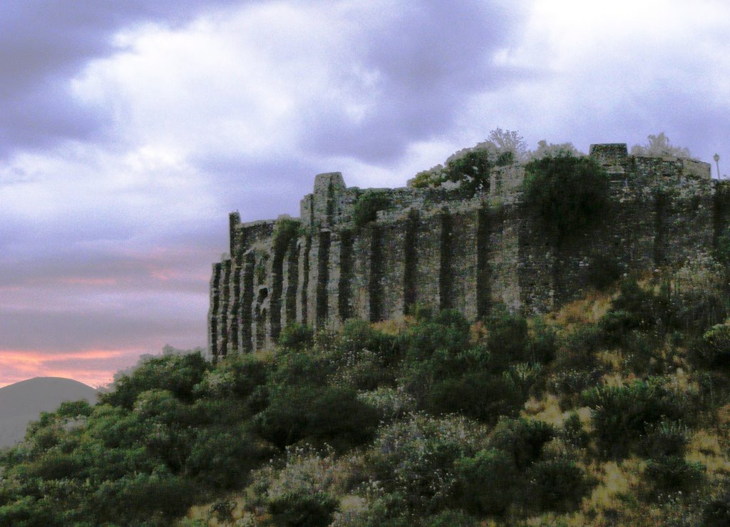 MURALLA DEL TIRO DE LA MINA DE RAYAS, imponente¡¡¡ (wall of Tire Rayas Mine. Aurum & silver mine), Валле-де-Сантъяго