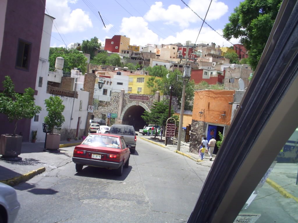 Entrando a los Tuneles de Guanajuato, Валле-де-Сантъяго