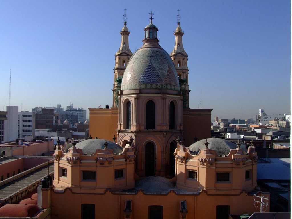 Vista Trasera de la Catedral Metropolitana de León, Леон (де лос Альдамас)