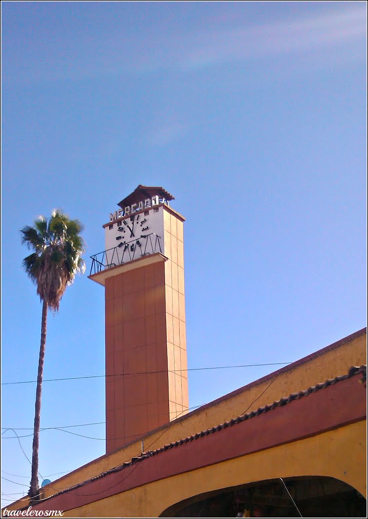 Torre del Reloj, en el Mercado de Gómez Palacio, Durango, Гомес-Палацио