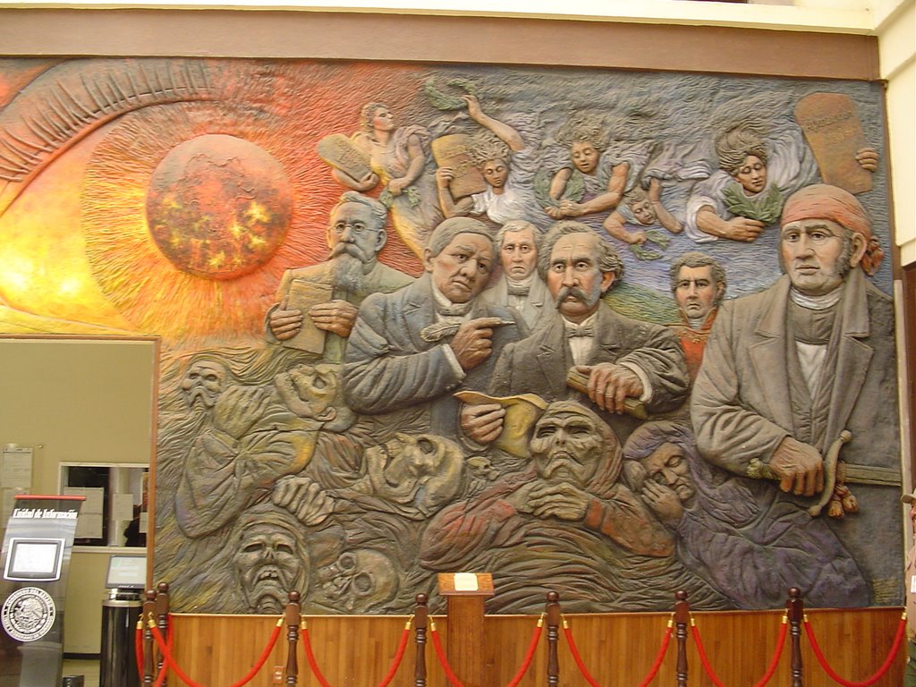 Mural 3D, congreso del estado, Дуранго