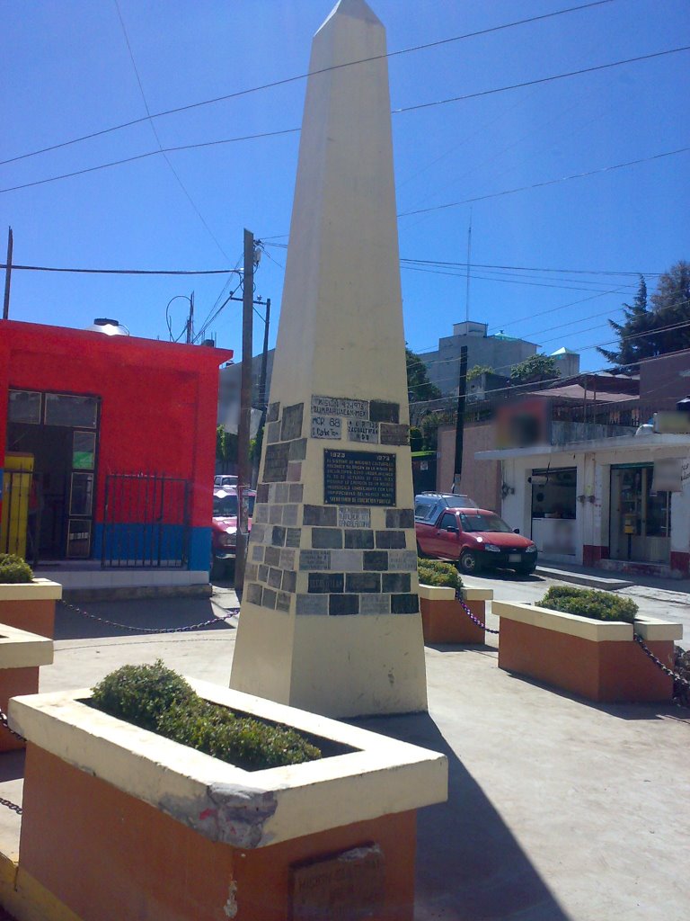Ovelisco - Monumento a las Misiones, Гуэхутла-де-Рейес