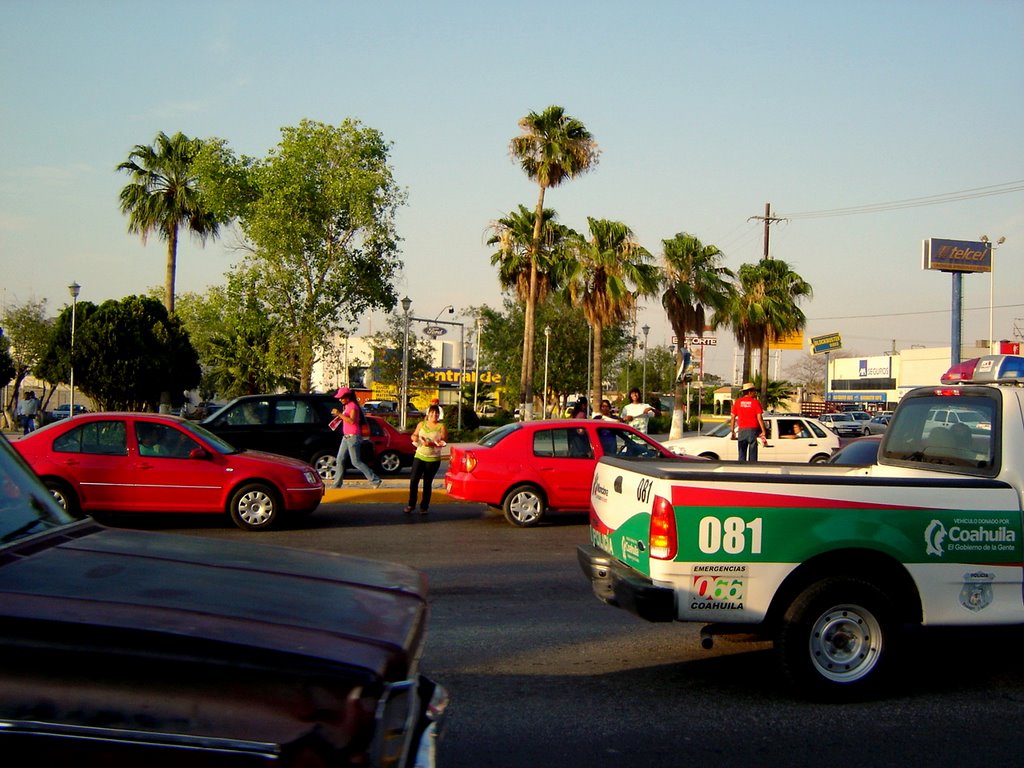 Street at Moclova Mexico, Монклова