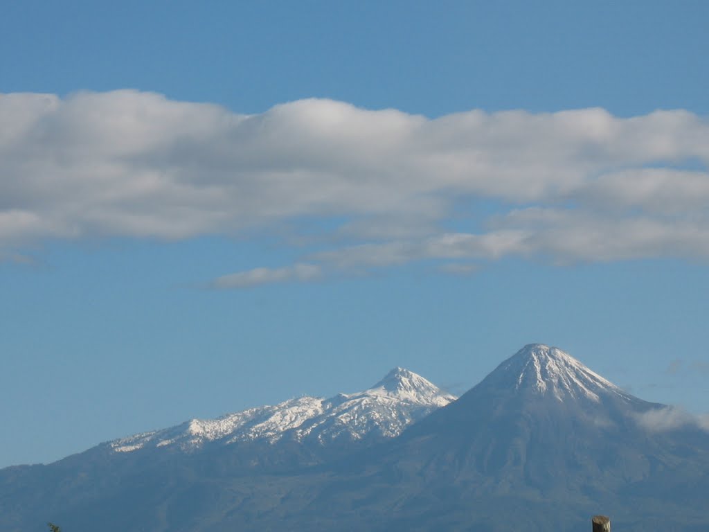 los volcanes de Colima el día 19 de Febrero del 2010, Колима