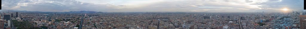 Panoramica 360° de la Ciudad de México desde Torre Latinoamericana, Куаутитлан