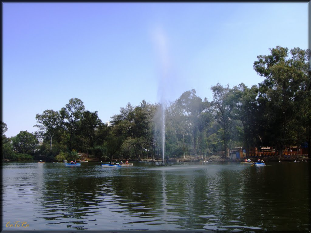 Lago en el Zoológico de Morelia, Морелиа