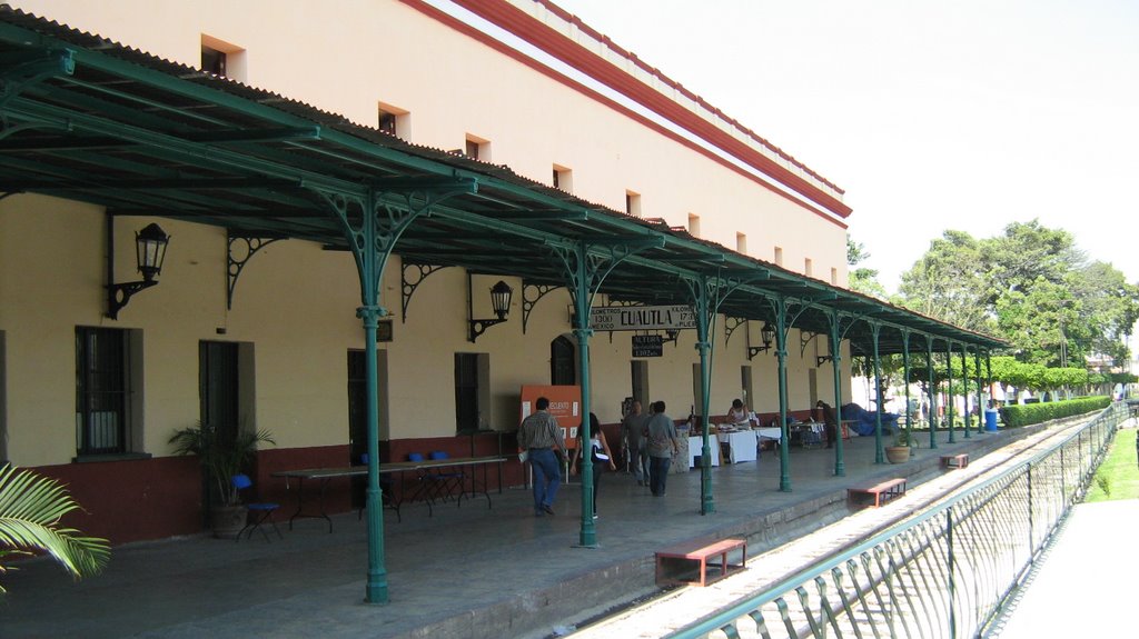Antigua estación del ferrocarril, Куаутла-Морелос
