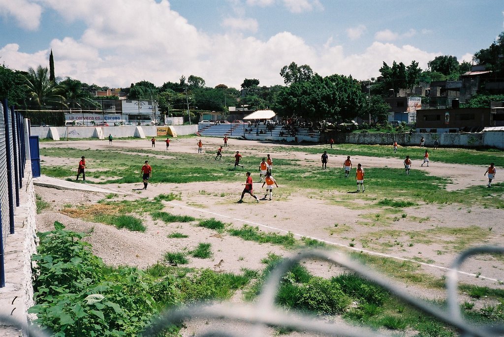 Football field in Cuernavaca, Куэрнавака