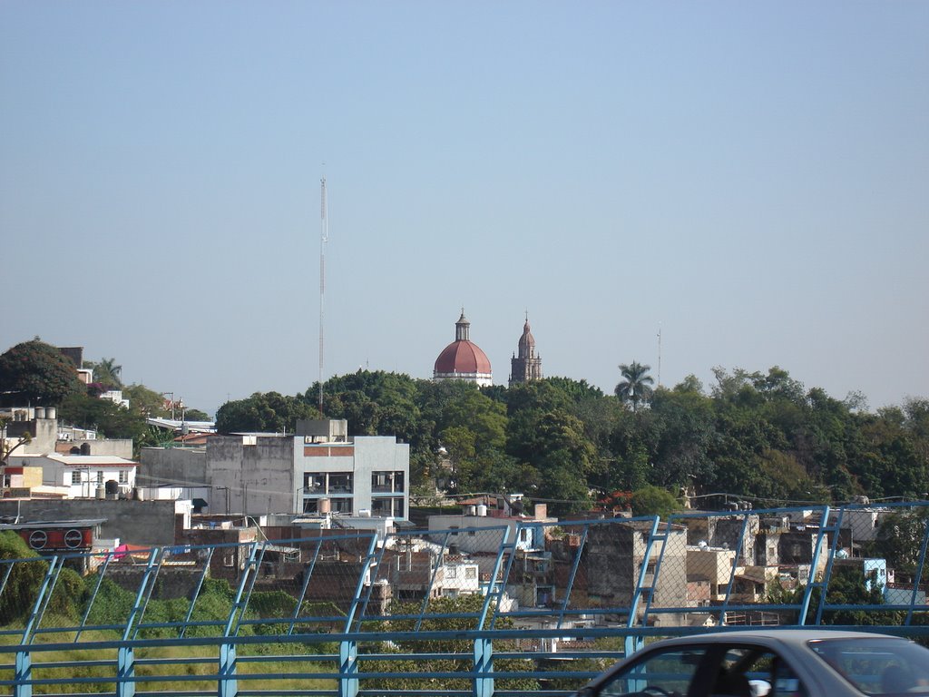 Catedral de Cuernavaca vista desde el puente 2000, Куэрнавака