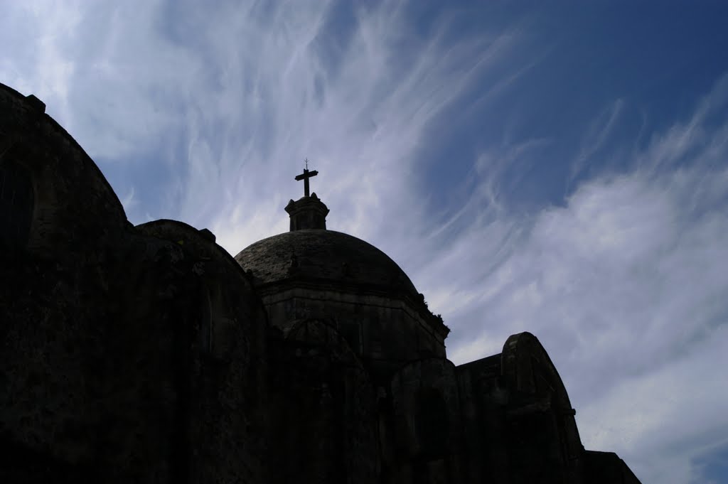 Cuernavaca, Catedral con nubes, Куэрнавака