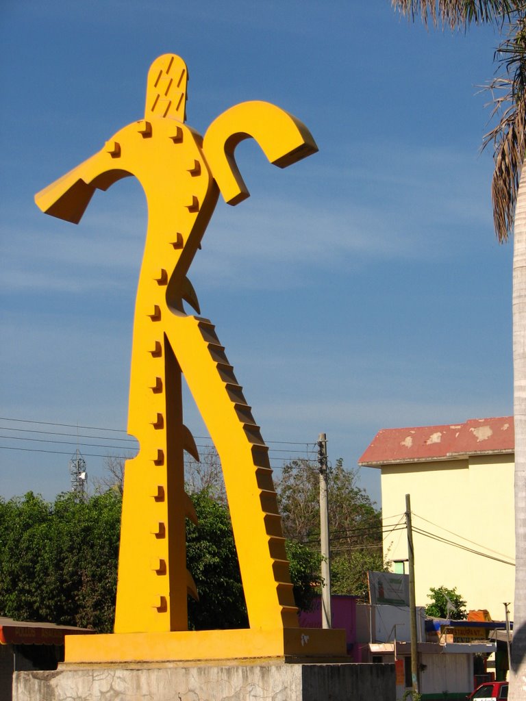 Escultura sobre la Boulevard, Акапонета
