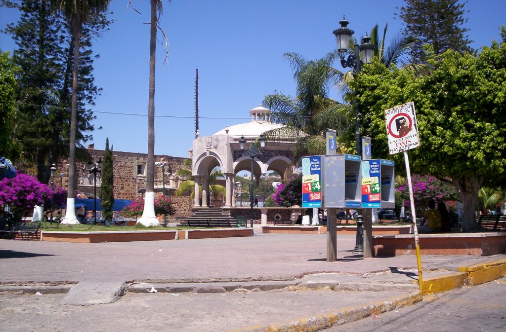 Kiosco, Plaza Principal (M. Arriero), Компостела