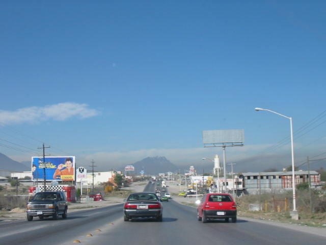 Juarez vista del cerro de las Mitras Carr Reynosa, Кадерита-Хименес