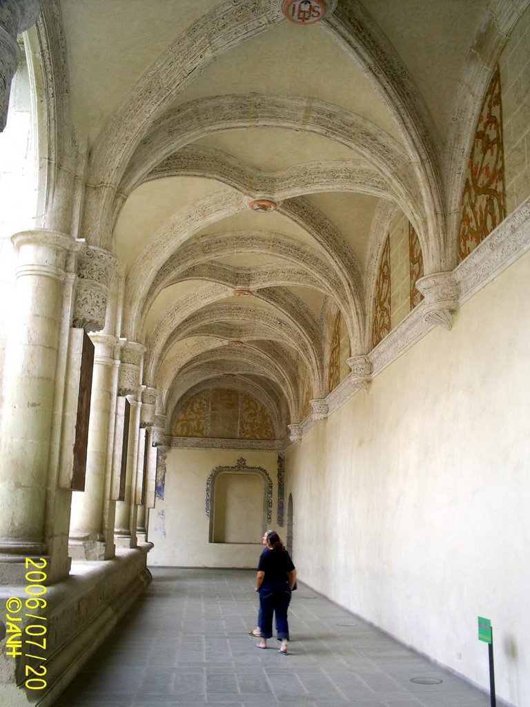 Pasillo del Convento de Sto. Domingo, Техуантепек