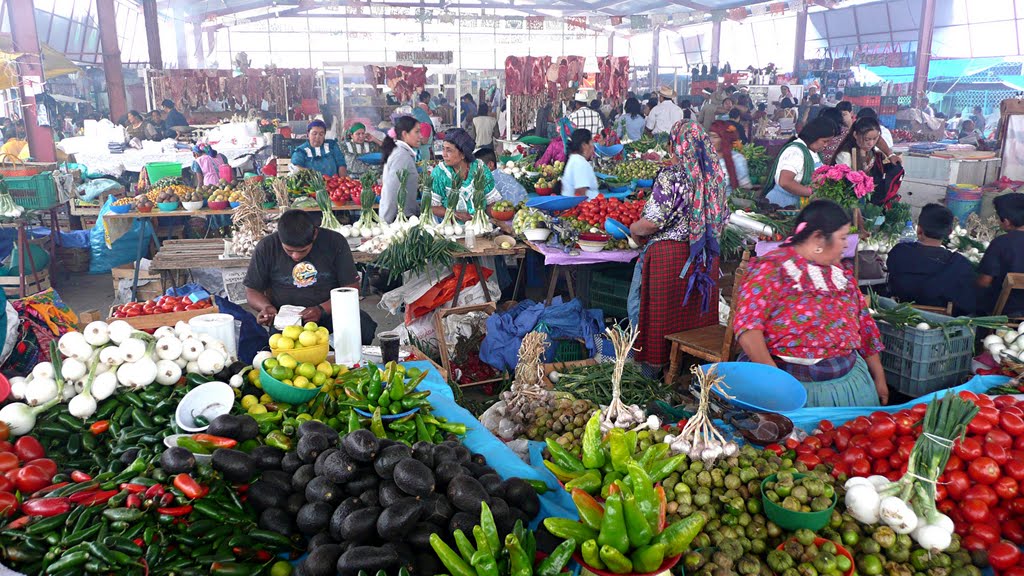 Weekly market ("tianguis") in Tlacolula, Тлаколула (де Матаморос)