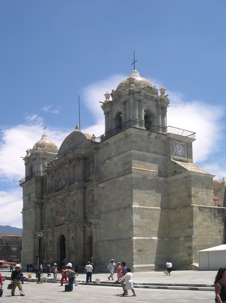 Cathedral of Our Lady of the Assumption in Oaxaca, Mexico., Хуахуапан-де-Леон