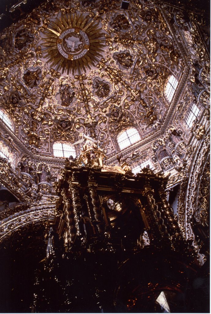 Puebla - cupola di San Domenico, Пуэбла (де Зарагоза)