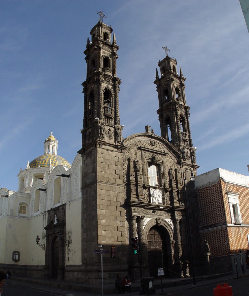 20090820-CDLX-Iglesia de San Cristóbal, 4 Norte y 6 Oriente-Puebla de Zaragoza, Пуэбла (де Зарагоза)