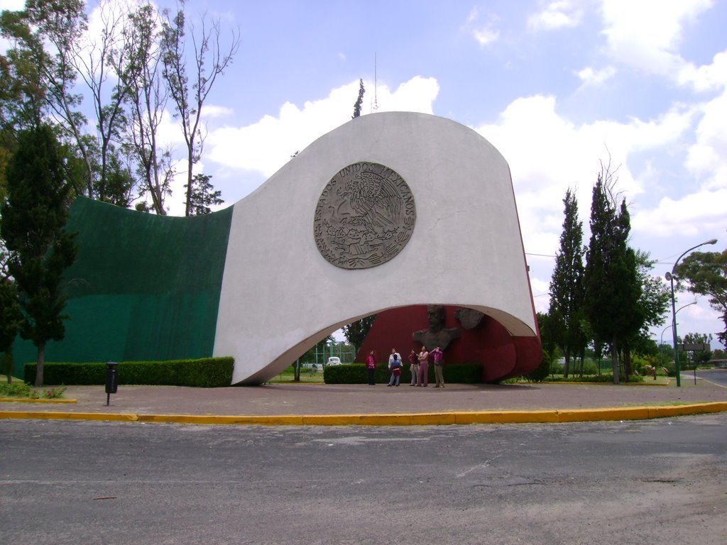 Bandera Monumental, Техуакан