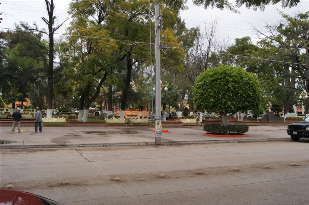Plaza principal de Cd. Fernandez, Риоверде