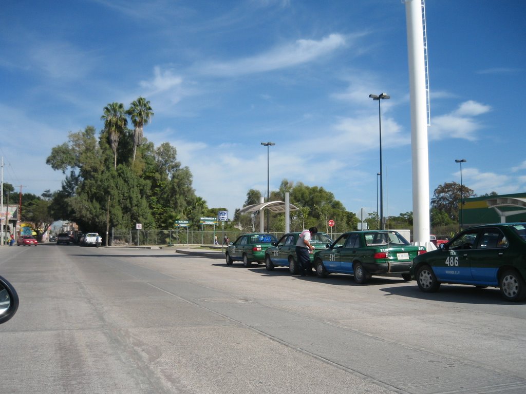 Taxis afuera de Aurrera, Риоверде