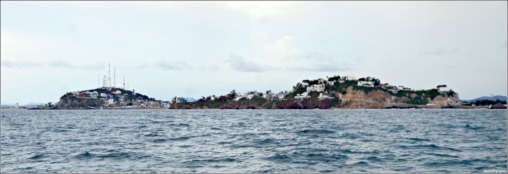 Panorámica del Paseo del Centenario, Mazatlán, Мазатлан