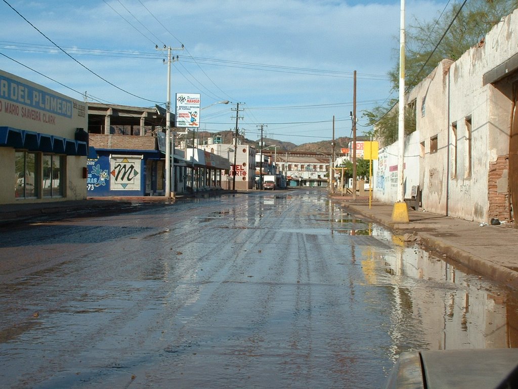 Diagonal Yañez despues de la lluvia, Гуэймас