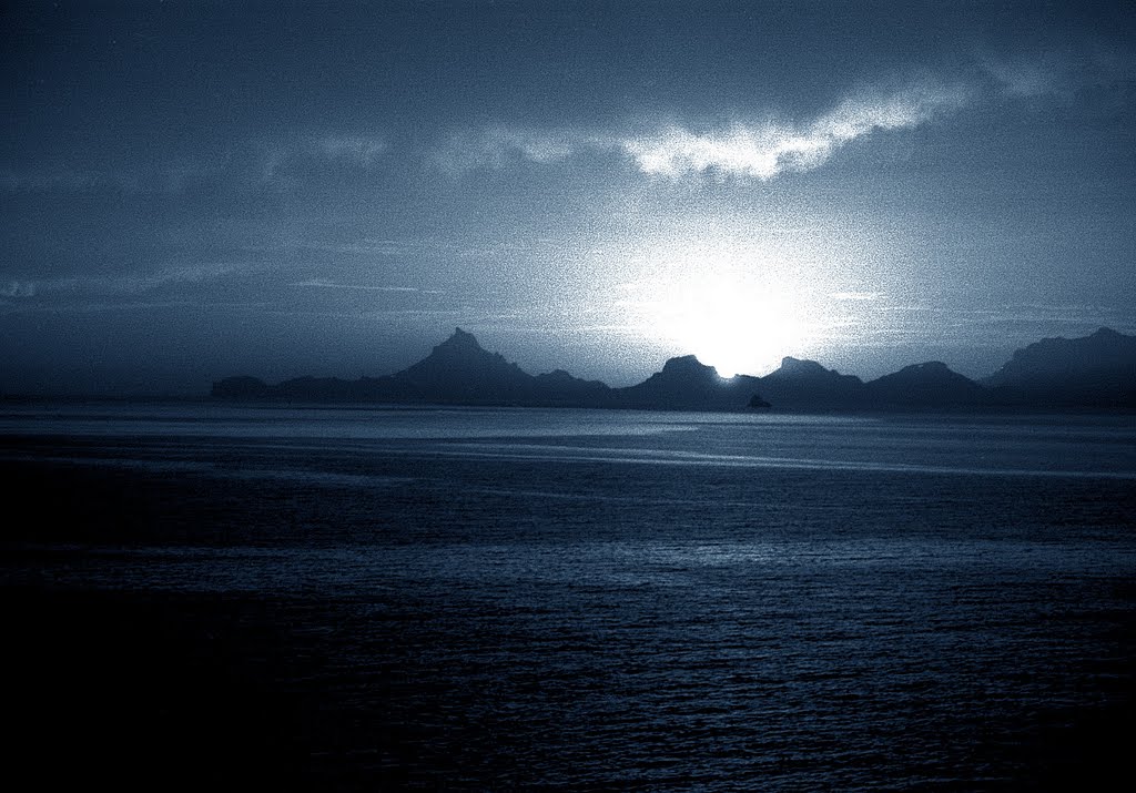 Bahía San Carlos, Sonora. 1982., Емпалм