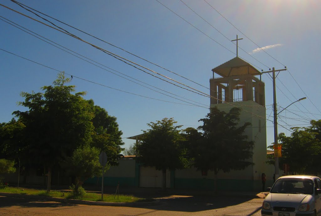 iglesia en la colonia Libertad de Cd. Obregón, Сьюдад-Обрегон