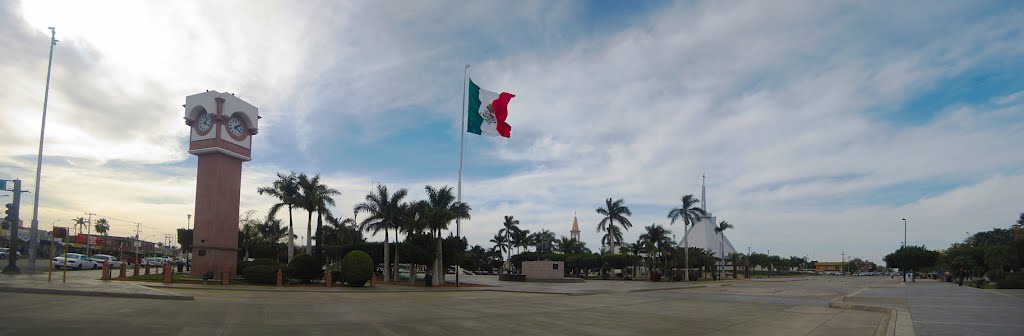 Plaza, Ciudad Obregon. Son., Хермосилло