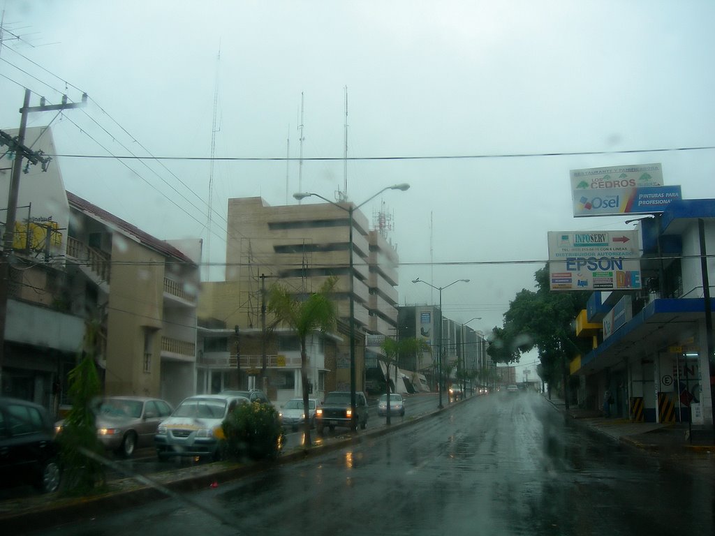 avenida Hidalgo a la altura del hotel San Antonio, Тампико