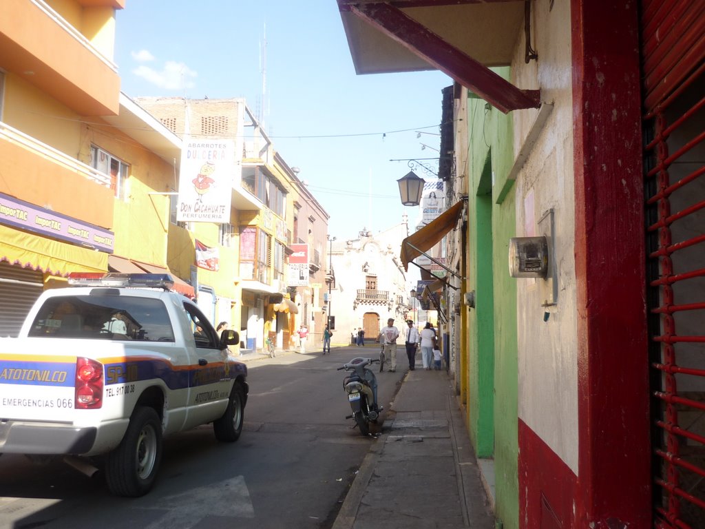 calles de atotonilco, Атотонилко