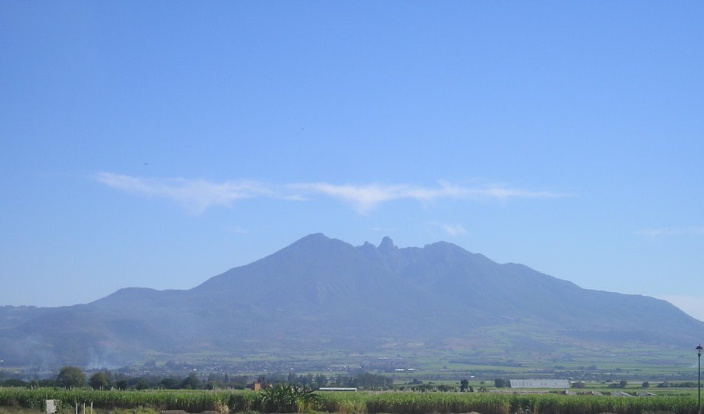 Volcan Sangangüey desde Xalisco, Аутлан-де-Наварро