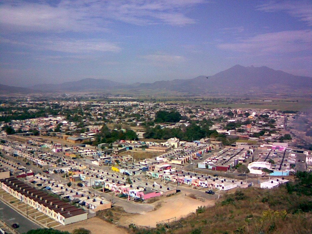 Xalisco, panoramica desde el cerro, Аутлан-де-Наварро
