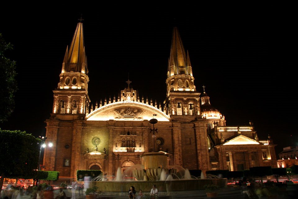 Catedral de Guadalajara Jal. - Guadalajara Jal. Cathedral, Гвадалахара