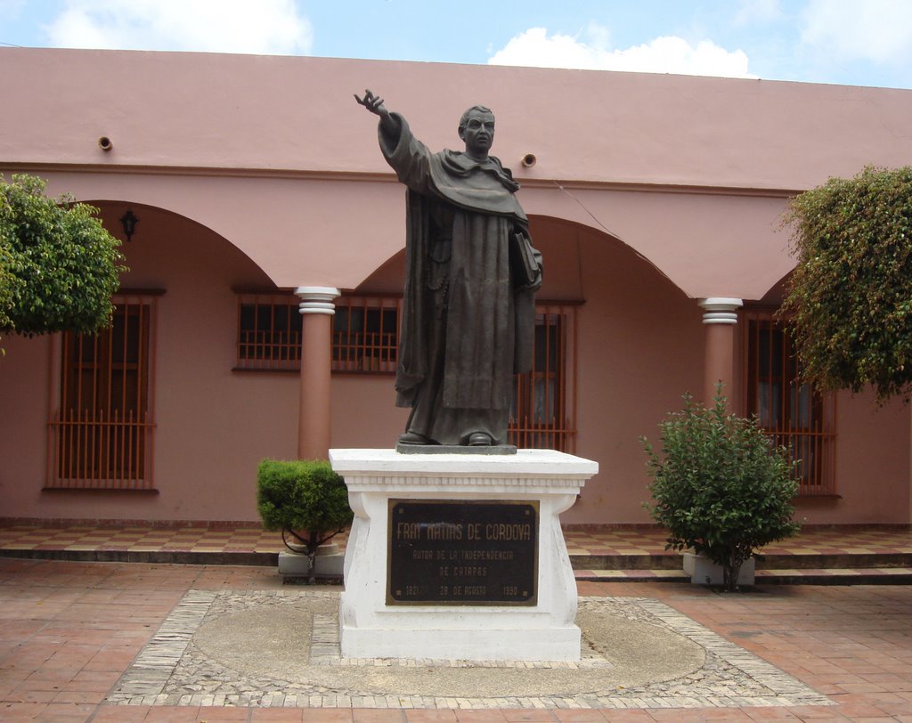 Estatua de "Fray Matías de Cordova", Комитан (де Домингес)