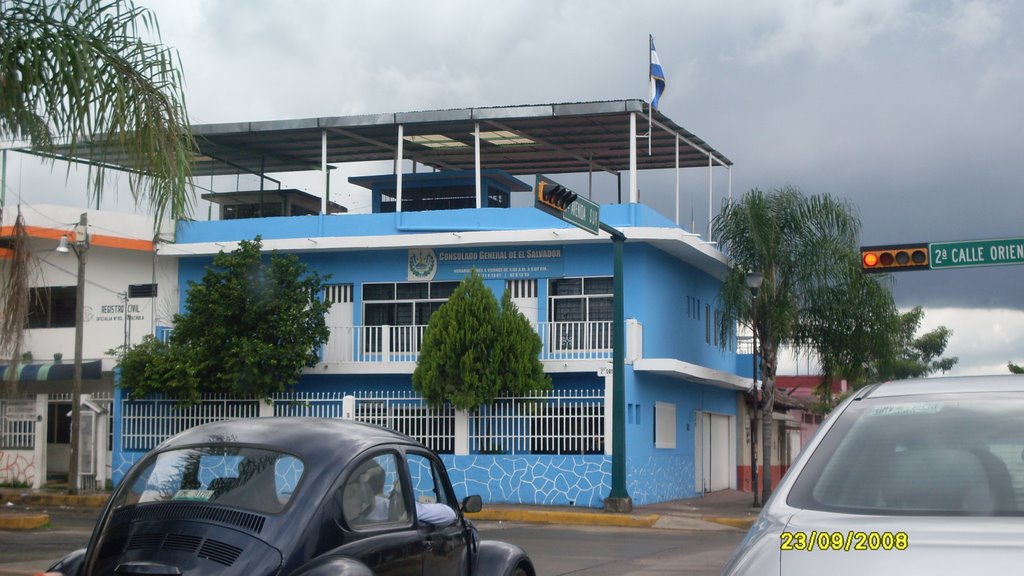 Consulado de El Salvador en Tapachula (7a. Av. Sur y 2a. Calle Oriente) Par Víal, Тапачула