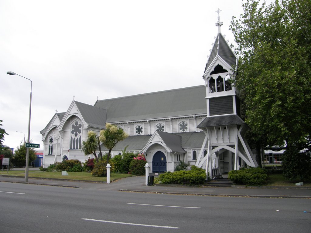 St Michaels & All Angels Anglican Church, Christchurch, NZ, Крайстчерч