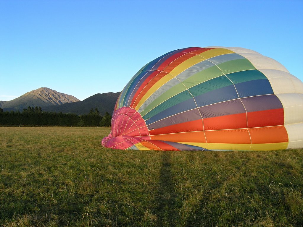 Methven hot air ballooning, Ашбуртон
