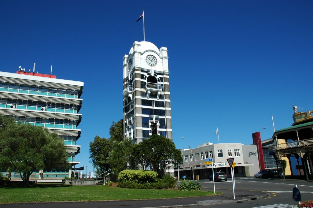 Clock Tower New Plymouth, Нью-Плимут