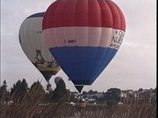 Hot air balloon Hamilton lake, Гамильтон