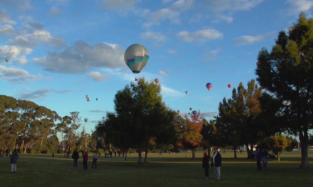 Baloon fiesta at Hamilton Lake, Гамильтон