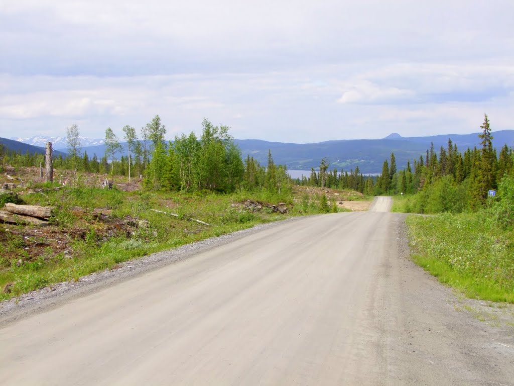 The road between Huså and Åre., Боде
