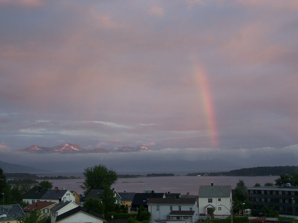 Rainbow over MoldeSummer 2008, Молде