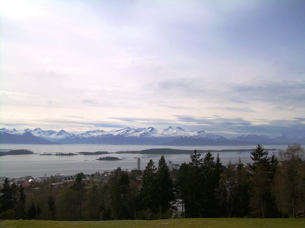View from "Hestemarka" and Torleifen, Молде