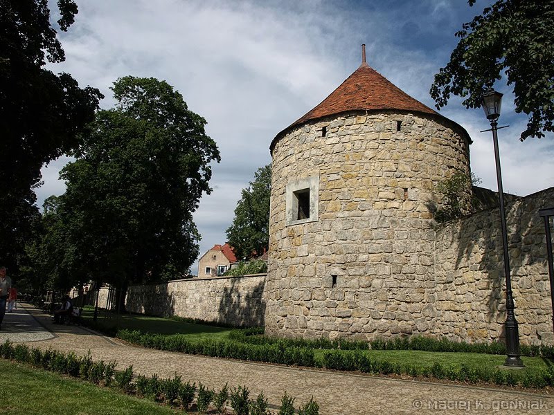 The rest of city walls, Bolesławiec, Болеславец