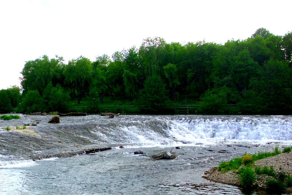 Wodospad na Nysie Kłodzkiej w Kłodzku, Клодзко